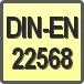 Piktogram - Typ DIN-EN: DIN-EN 22568